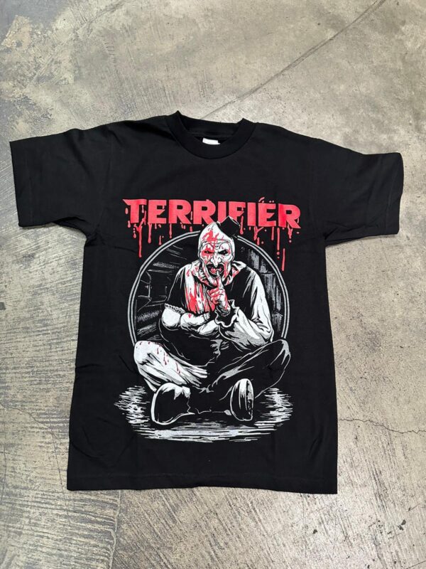 Terrifier Art the Clown Horror Movie T-Shirt